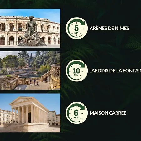 Logement Insolite Classe - Nimes Arenes - Parking Nîmes Buitenkant foto