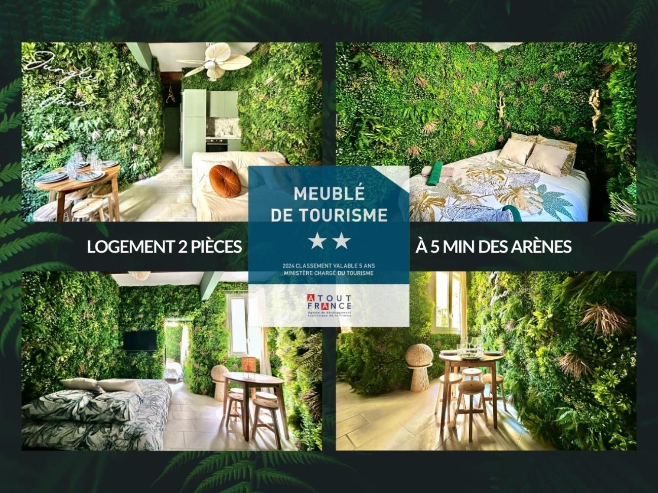 Logement Insolite Classe - Nimes Arenes - Parking Apartment *